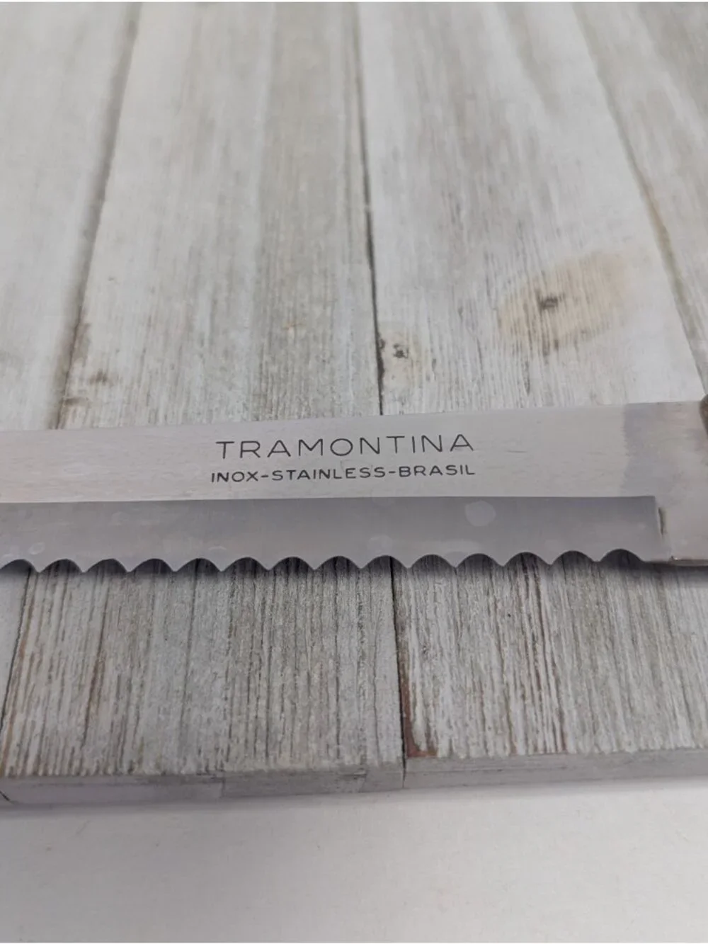 TRAMONTINA Inox Bread Knife Wood Handle 8